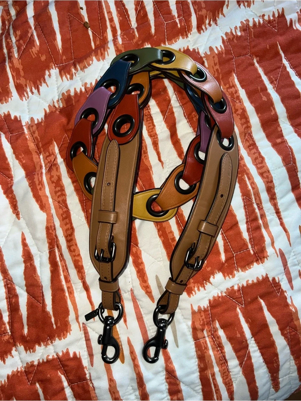 Coach Novelty Leather Bag Strap